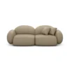Kunstleder 3-Sitzer Couch Lumira – Bild 13