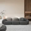 Bouclé 4-Sitzer Couch Lumira