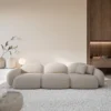 Bouclé 4-Sitzer Couch Lumira – Bild 2