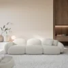 Bouclé 4-Sitzer Couch Lumira – Bild 3