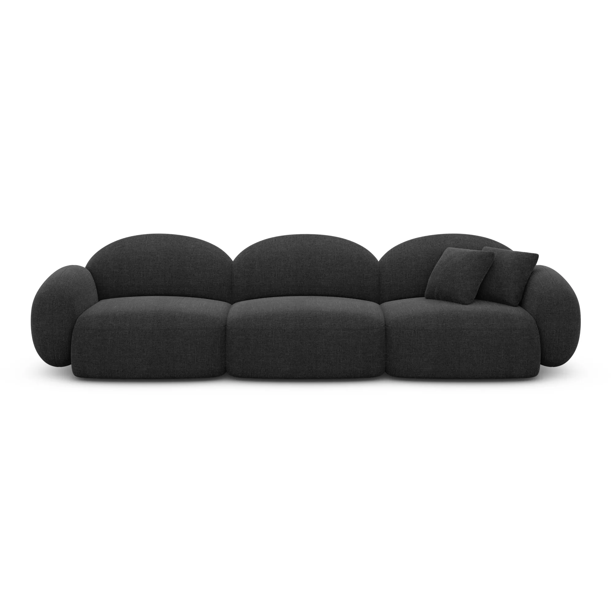 Strukturstoff 4-Sitzer Couch Lumira – Bild 33