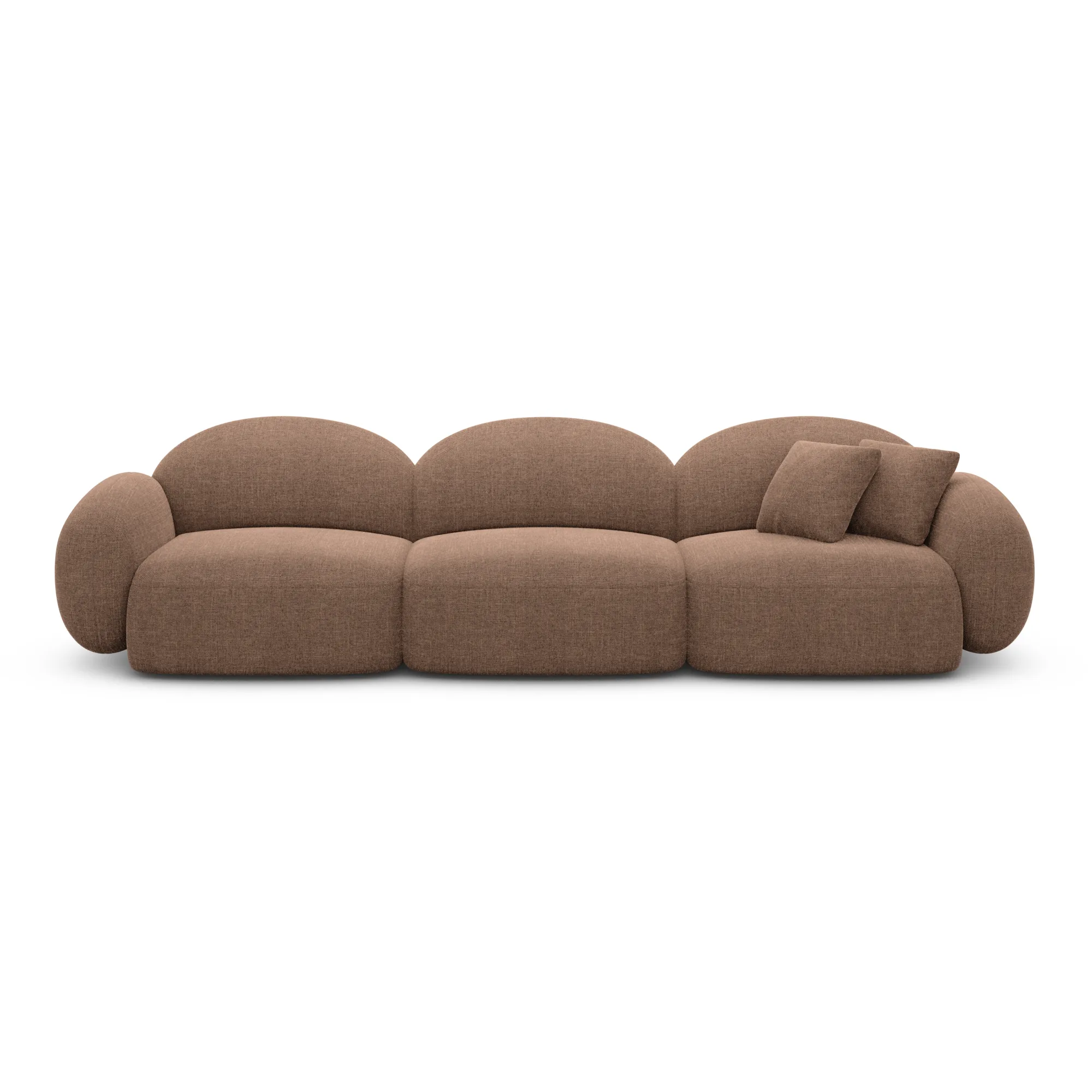 Strukturstoff 4-Sitzer Couch Lumira – Bild 36
