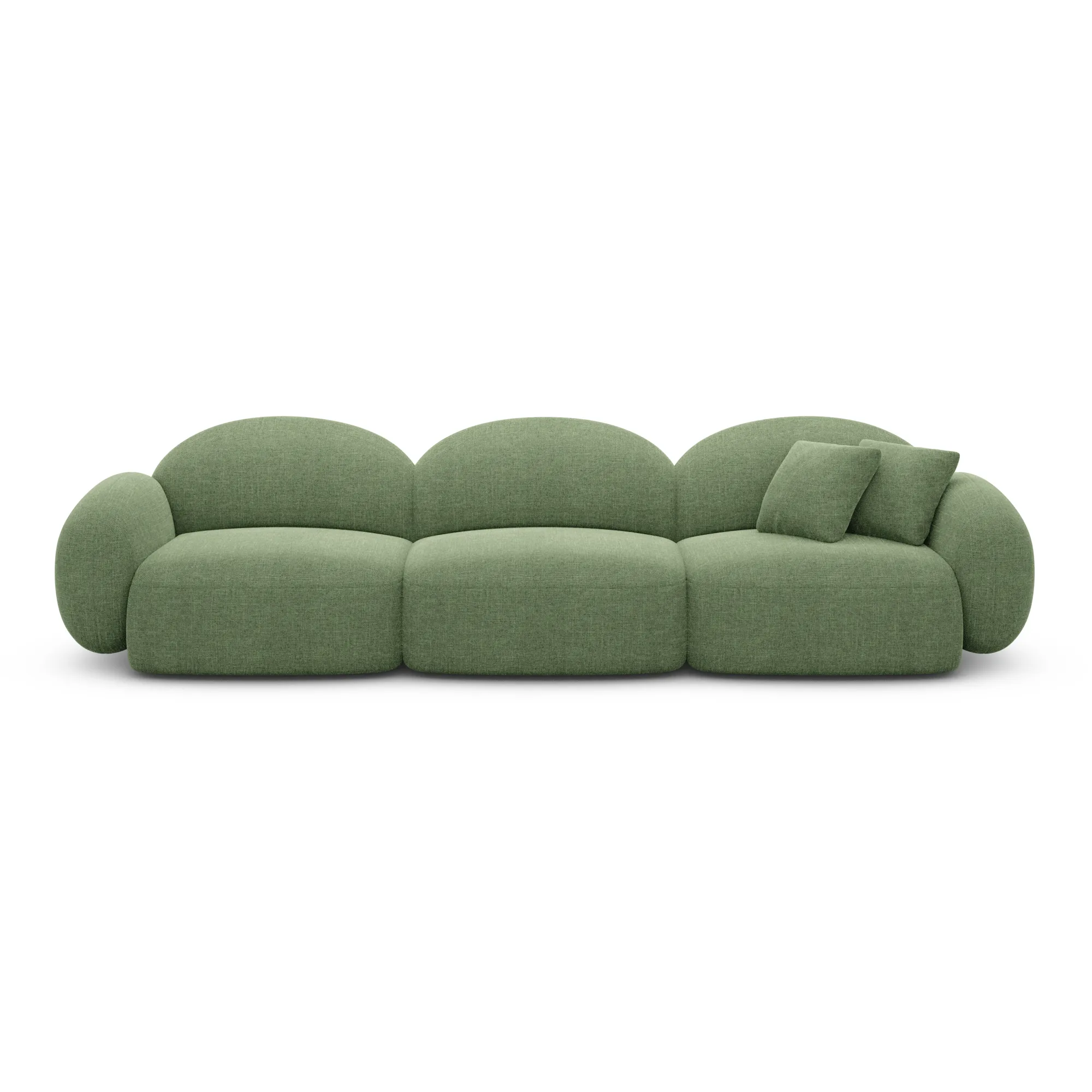 Strukturstoff 4-Sitzer Couch Lumira – Bild 15