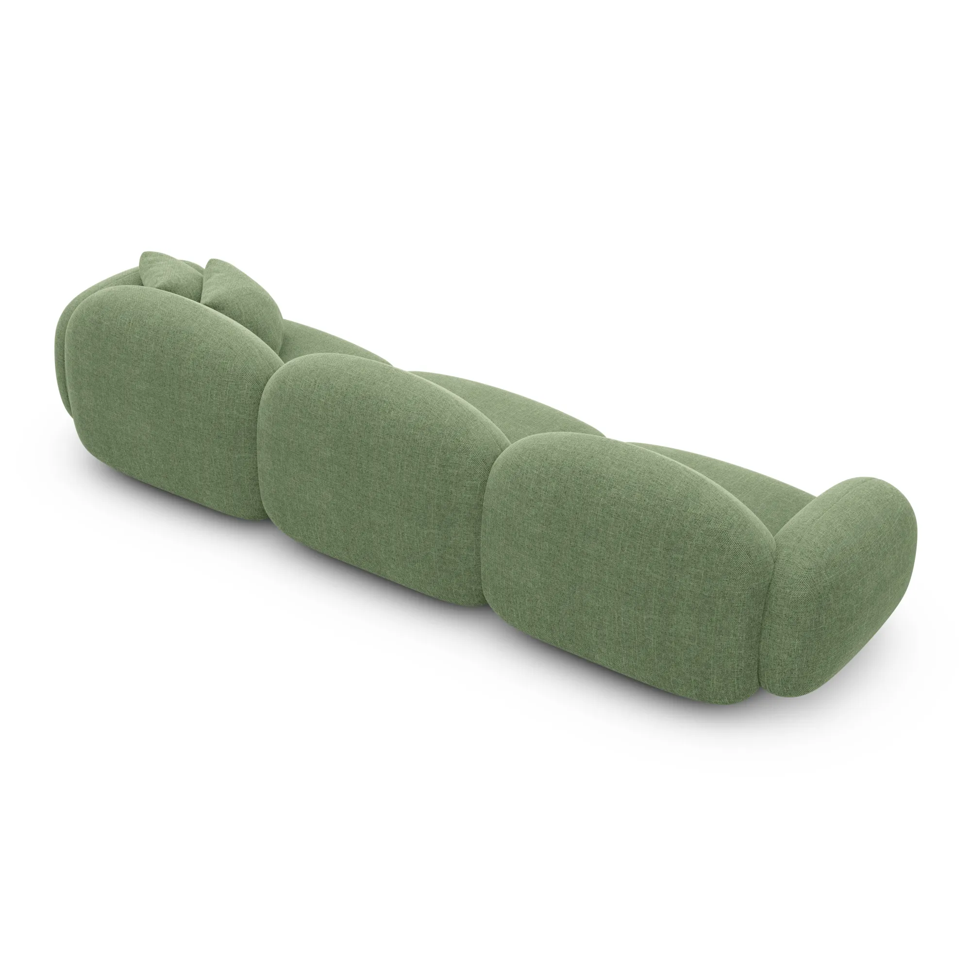 Strukturstoff 4-Sitzer Couch Lumira – Bild 16