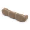 Samtstoff 4-Sitzer Couch Lumira – Bild 33