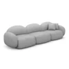 Echtleder 4-Sitzer Couch Lumira – Bild 30