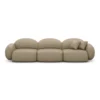 Kunstleder 4-Sitzer Couch Lumira – Bild 3