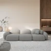 Kunstleder 4-Sitzer Couch Lumira – Bild 8