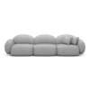 Kunstleder 4-Sitzer Couch Lumira – Bild 25