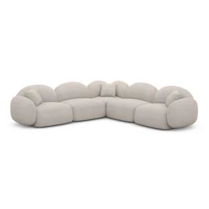 Bouclé Ecksofa Lumira