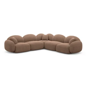 Strukturstoff Ecksofa Lumira