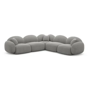 Strukturstoff Ecksofa Lumira