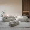 Strukturstoff Ecksofa Lumira – Bild 2