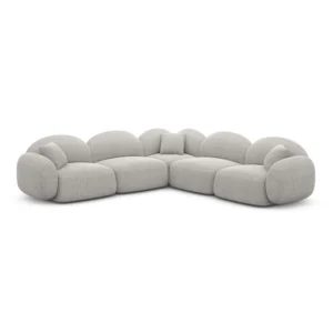 Strukturstoff Ecksofa Lumira