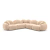 Samtstoff Ecksofa Lumira – Bild 25