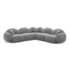 Samtstoff Ecksofa Lumira – Bild 37