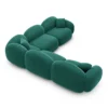 Samtstoff Ecksofa Lumira – Bild 42