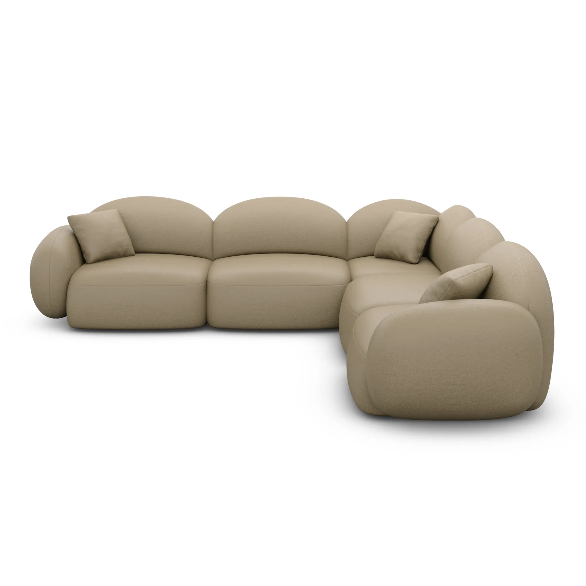 Echtleder Ecksofa Lumira – Bild 22