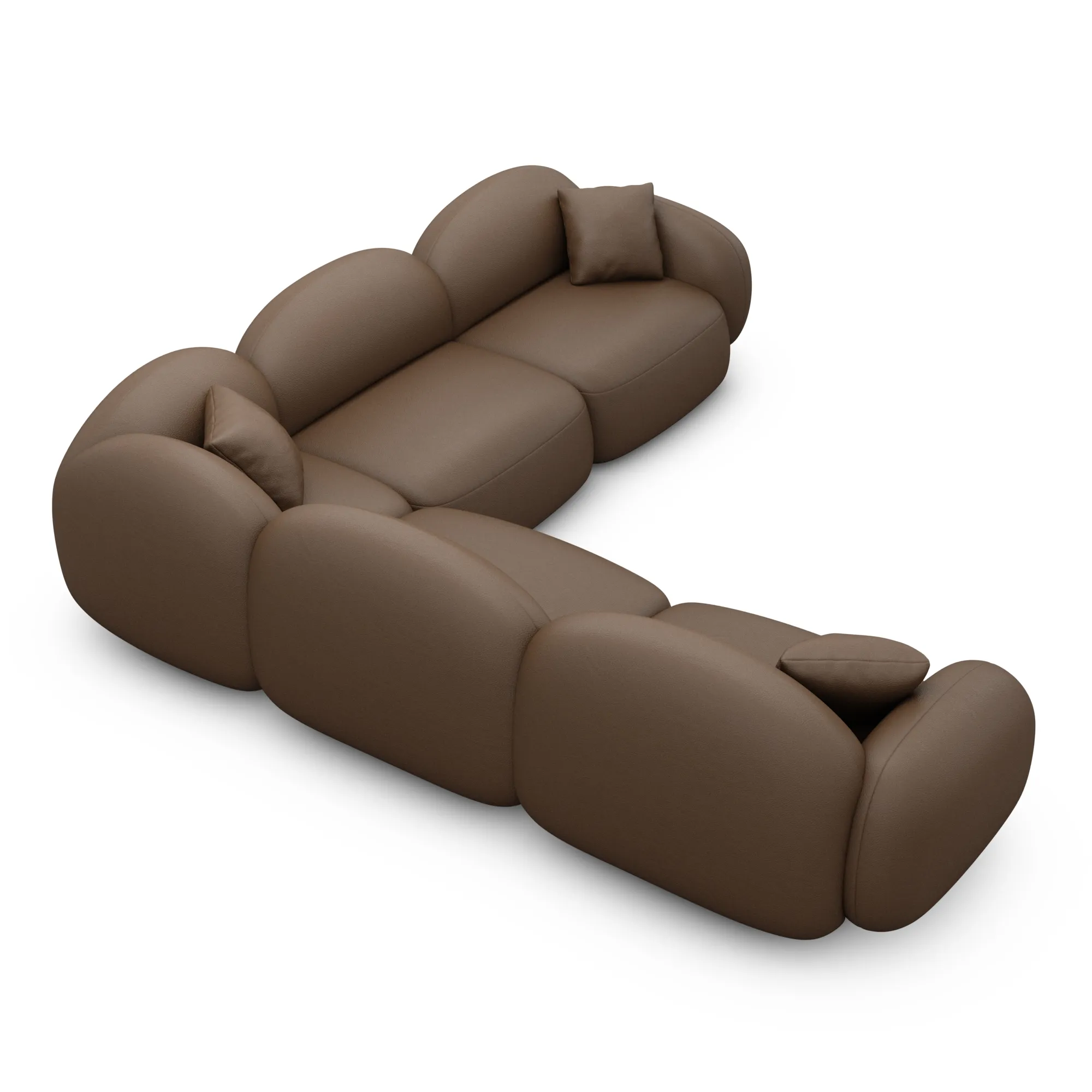 Echtleder Ecksofa Lumira – Bild 26