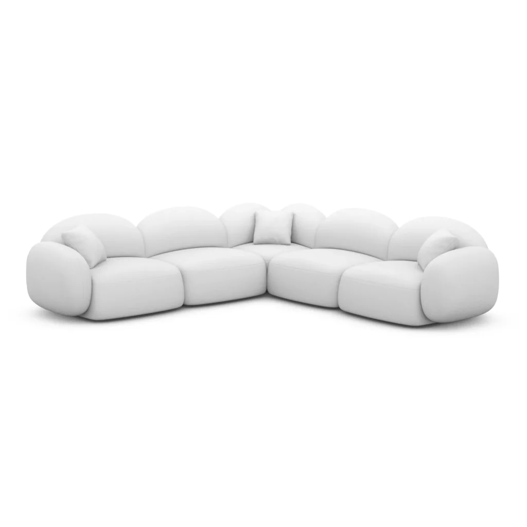 Echtleder Ecksofa Lumira