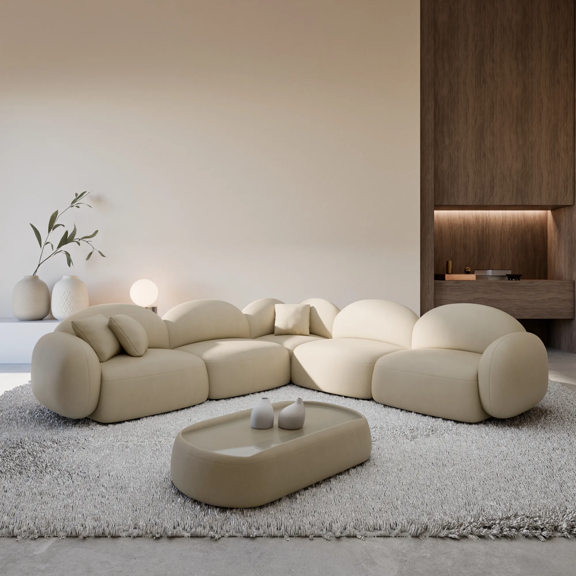 Kunstleder Ecksofa Lumira – Bild 2