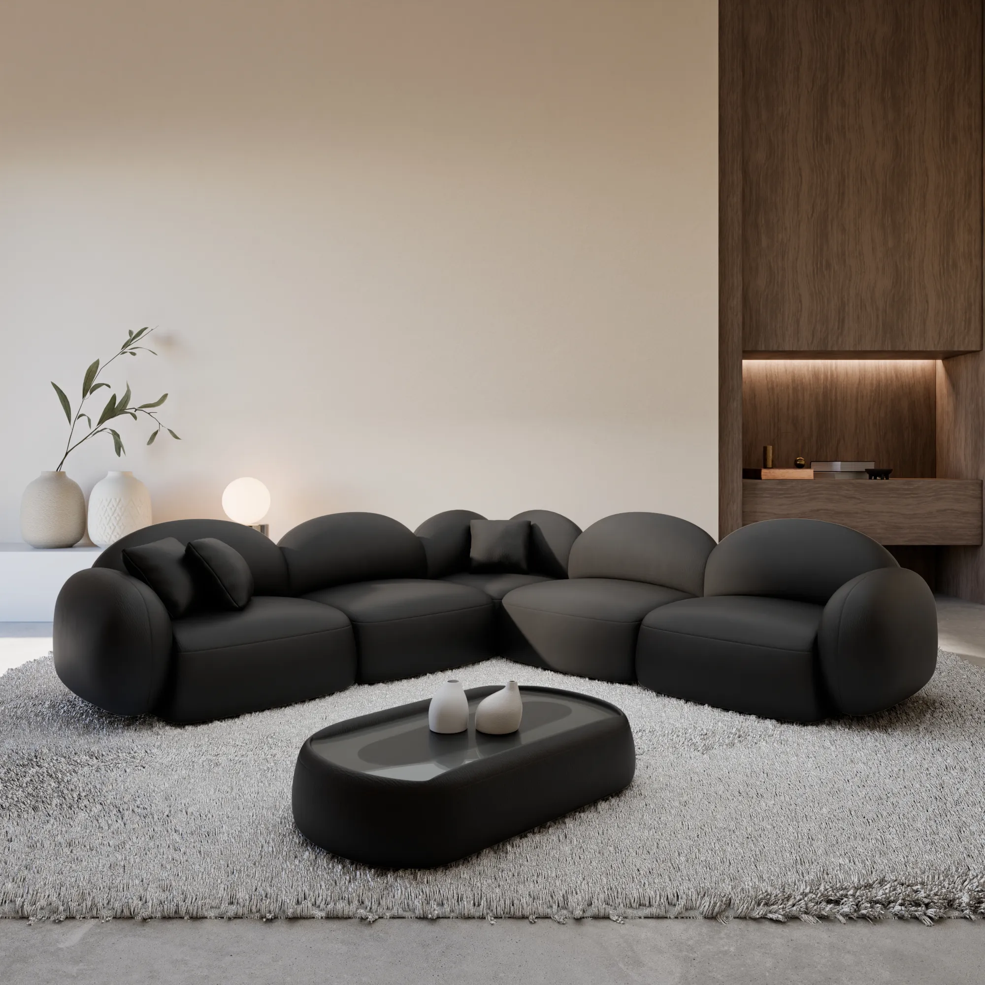 Kunstleder Ecksofa Lumira – Bild 3