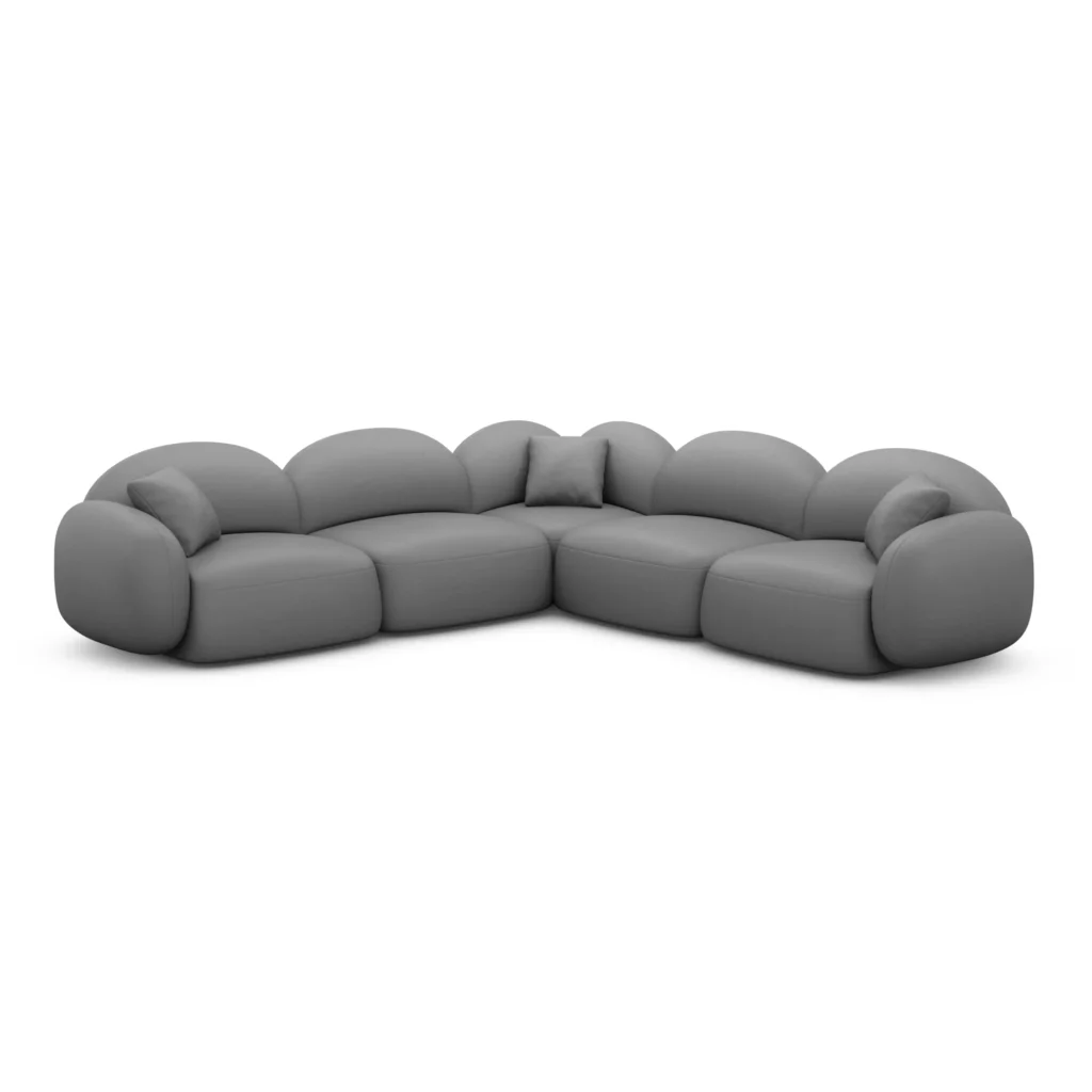 Kunstleder Ecksofa Lumira