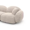 Strukturstoff 4-Sitzer Couch Lumira – Bild 47
