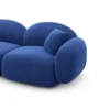 Samtstoff Ecksofa Lumira – Bild 50