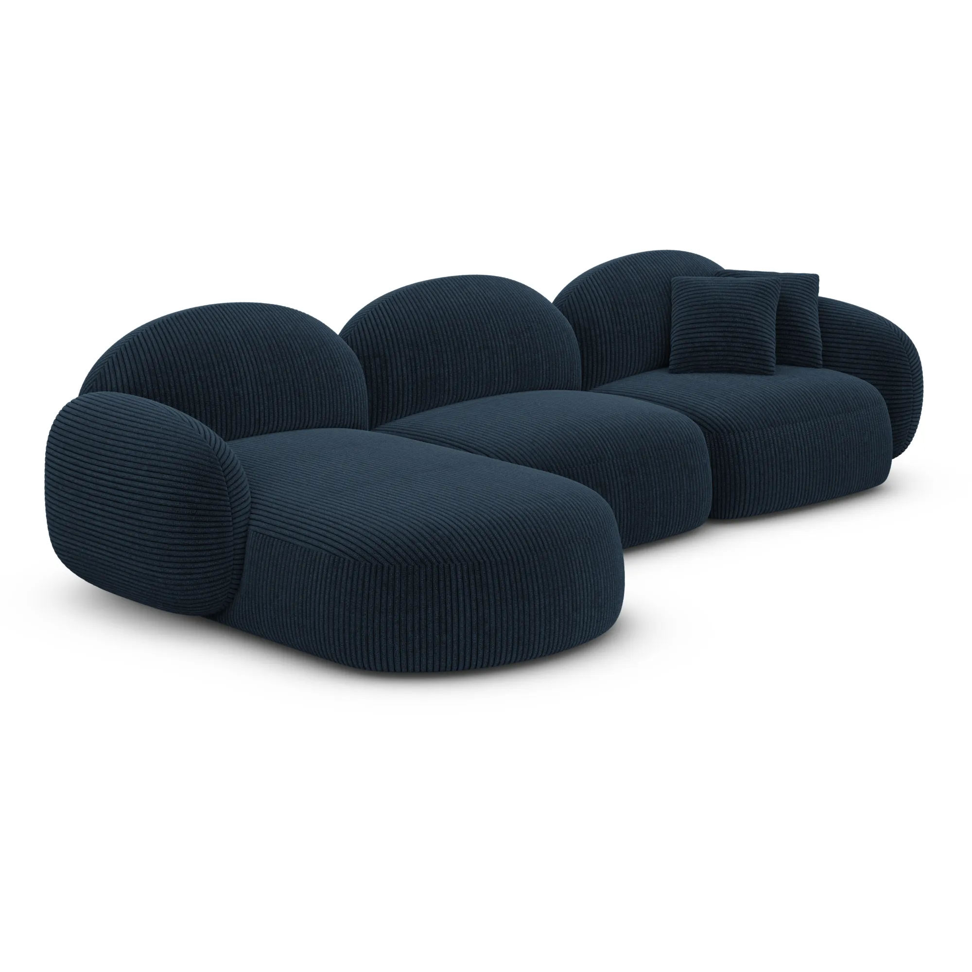 Cord L-Form Sofa Lumira – Bild 30