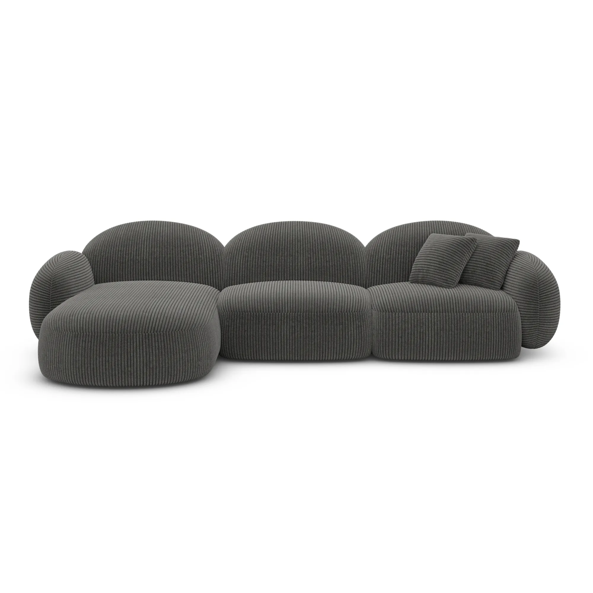 Cord L-Form Sofa Lumira – Bild 10