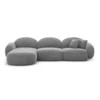 Samtstoff L-Form Sofa Lumira – Bild 77