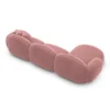 Samtstoff L-Form Sofa Lumira – Bild 90