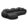 Echtleder L-Form Sofa Lumira – Bild 32