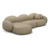 Echtleder L-Form Sofa Lumira – Bild 38
