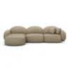 Echtleder L-Form Sofa Lumira – Bild 39