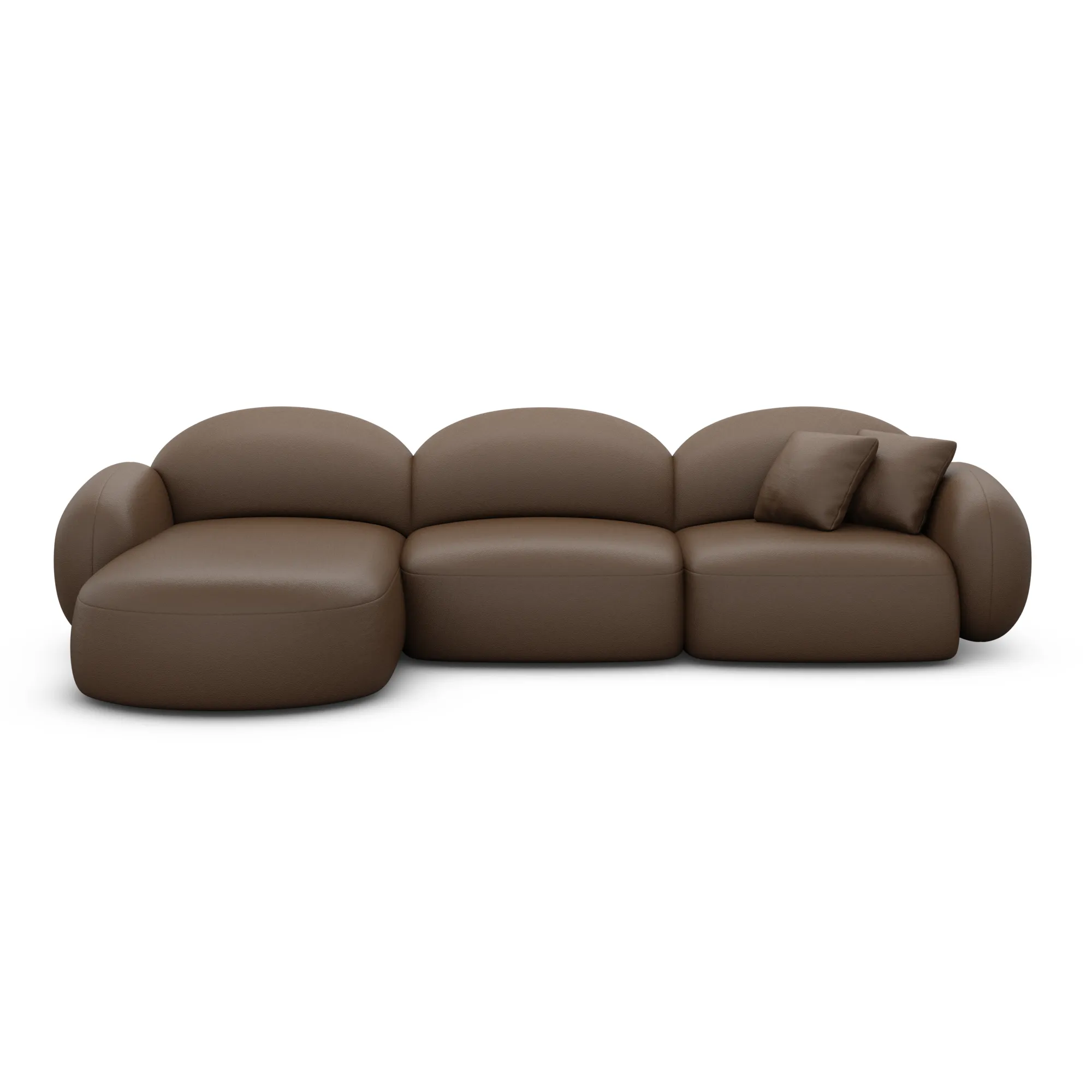 Echtleder L-Form Sofa Lumira – Bild 42
