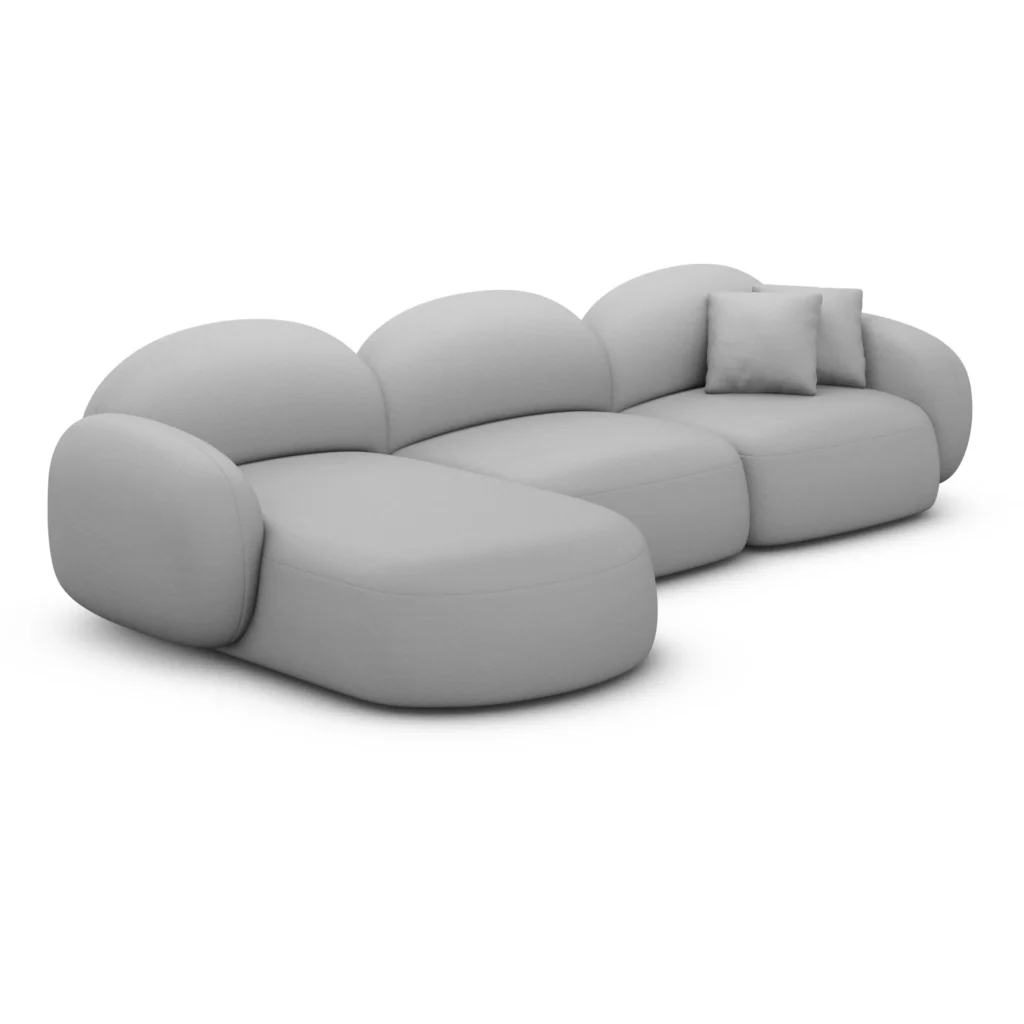 Echtleder L-Form Sofa Lumira