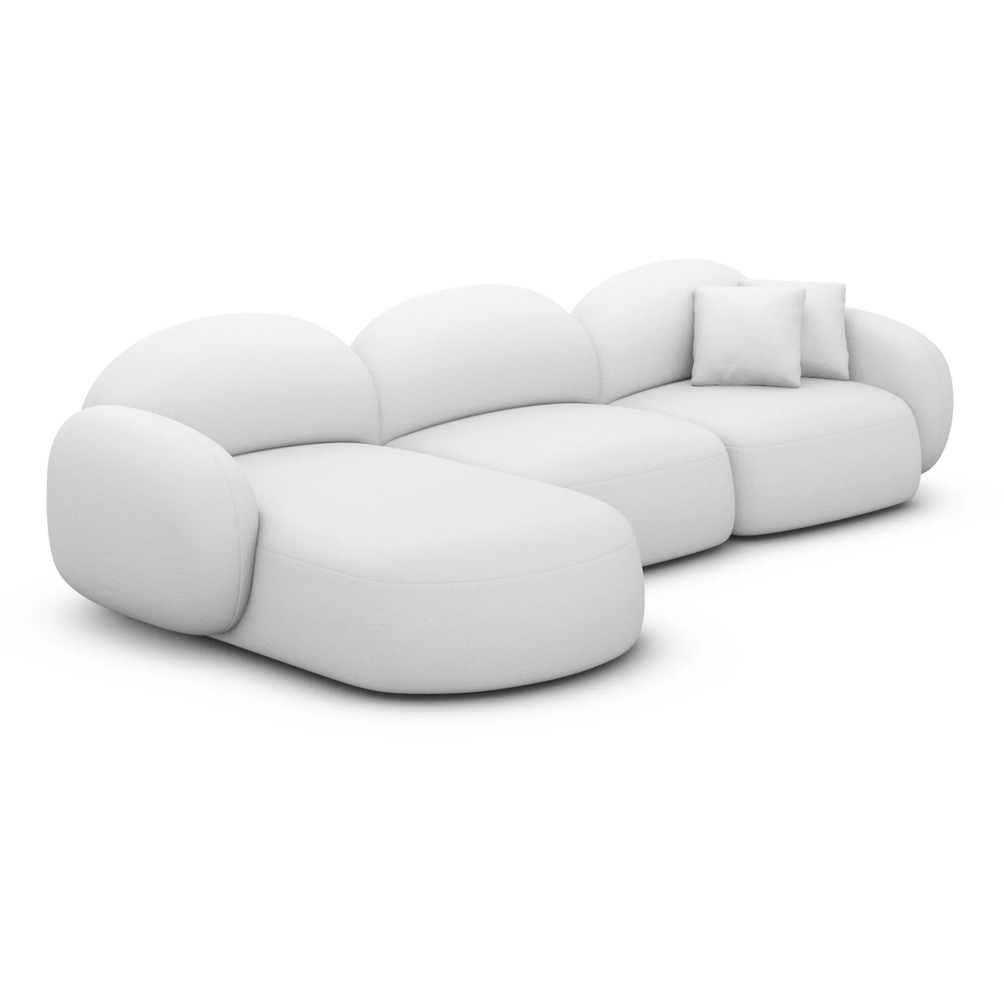 Echtleder L-Form Sofa Lumira – Bild 50