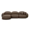 Kunstleder L-Form Sofa Lumira – Bild 60
