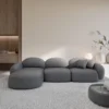 Kunstleder L-Form Sofa Lumira – Bild 8