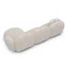 Bouclé L-Form Sofa Lumira – Bild 12