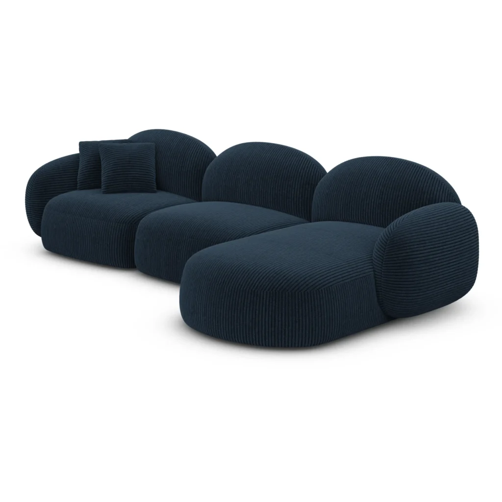 Cord L-Form Sofa Lumira