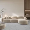 Samtstoff L-Form Sofa Lumira – Bild 19