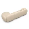 Echtleder L-Form Sofa Lumira – Bild 55