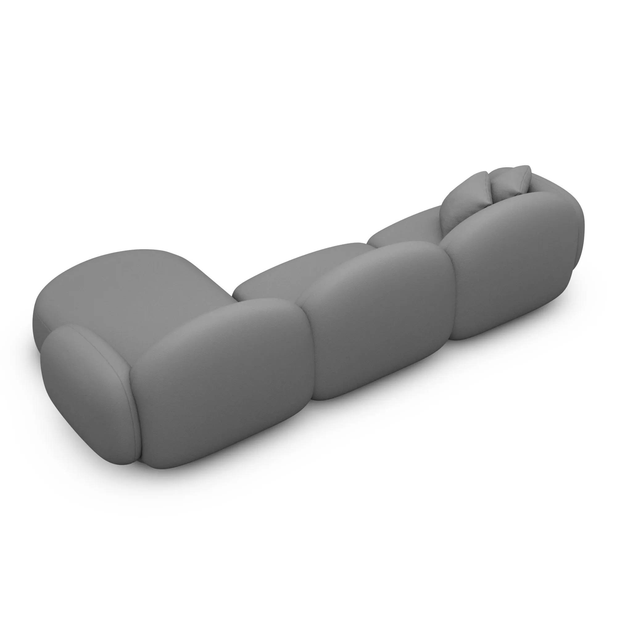 Echtleder L-Form Sofa Lumira – Bild 22