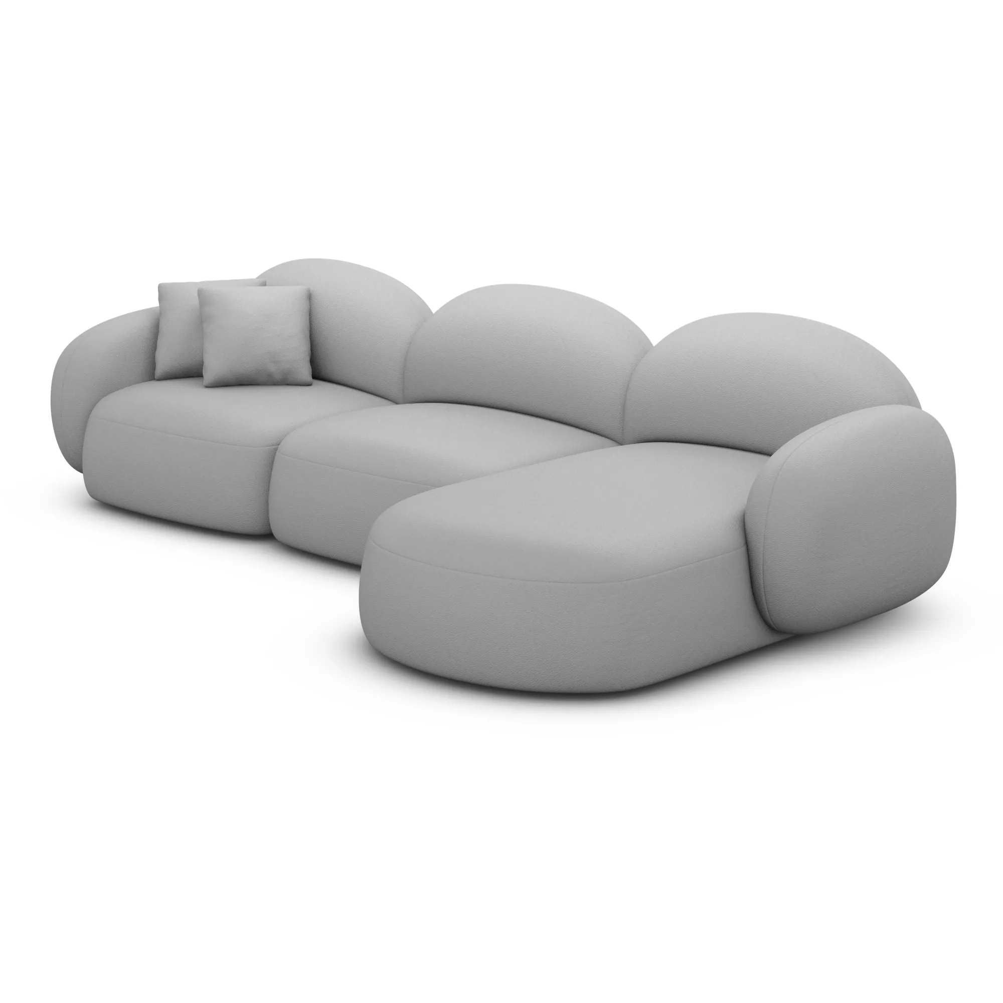 Echtleder L-Form Sofa Lumira – Bild 23