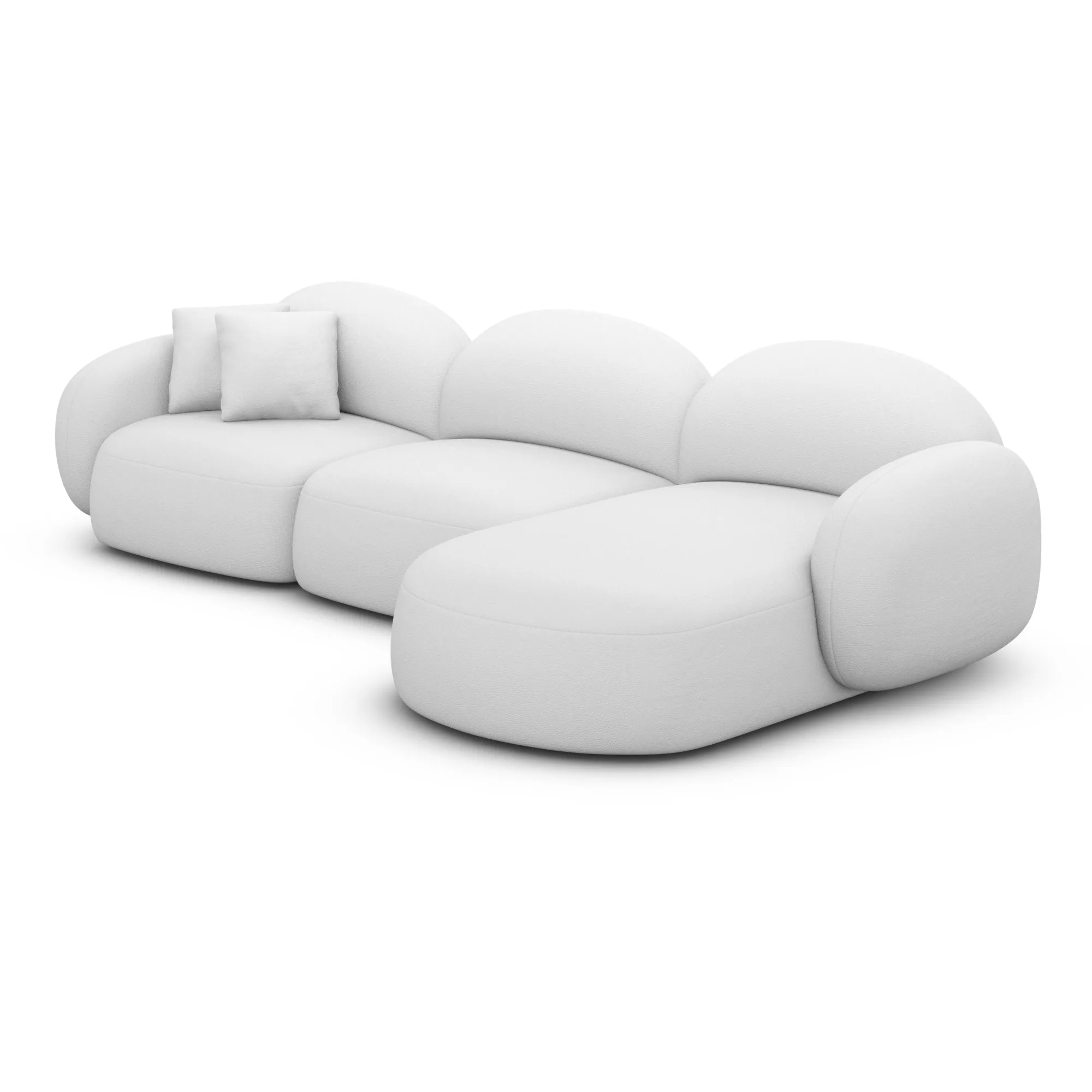 Echtleder L-Form Sofa Lumira – Bild 26