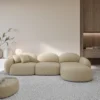 Kunstleder L-Form Sofa Lumira – Bild 11