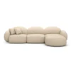 Kunstleder L-Form Sofa Lumira – Bild 24